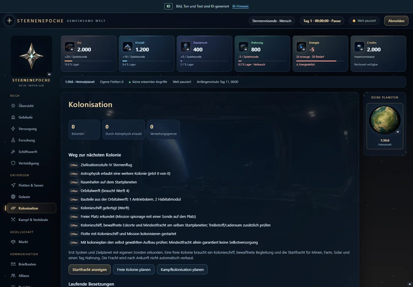 Aktuelle Browseroberfläche: Eine neue Heimat sorgfältig vorbereiten